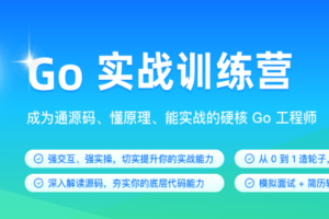 极客-Go实战训练营0期|2022年